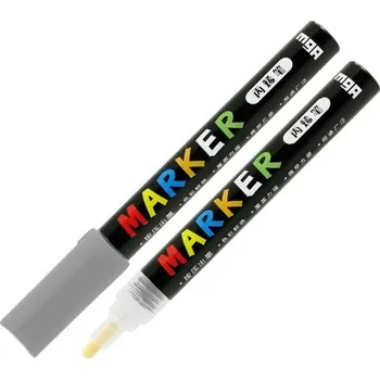 Popisovač M & G Acrylic Marker 2 mm akrylový, Grey S910