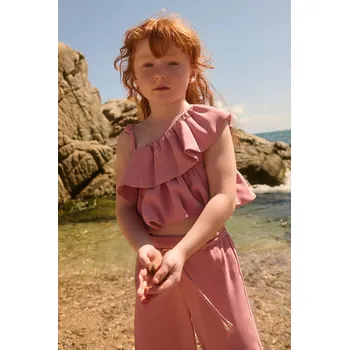 Dětský set - halenka a kalhoty Abel&Lula 5283.2.Mini.PPY2 růžová 34X, vel. 157