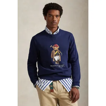 Pánská mikina Mikina Polo Ralph Lauren 710B14625 námořnická modř 59X, vel. XL