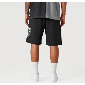 Pánské kraťasy kraťasy NEW ERA NBA Washed pack team logo short BRONET BLK velikost oblečení M