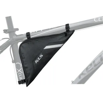 brašna na kolo KELLYS Brašna rámová KLS TRIANGLE ECO, large, black
