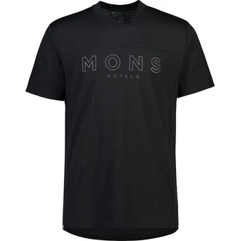cyklistický dres volný dres MONS ROYALE Redwood Enduro VT black M