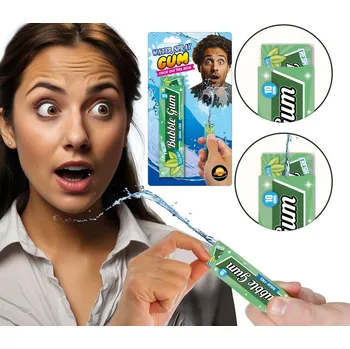 Žertovný předmět Stříkací žvýkačka