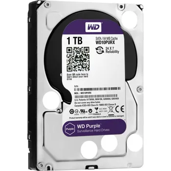 Pevný disk Pevný disk Western Digital Purple WD10PURX 1TB SATA III 3,5"