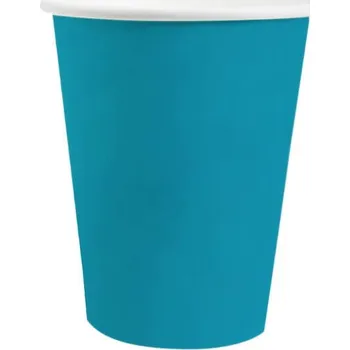 Sklenice Kelímky "Premium", tmavě modré, Santex, 250 ml, 10 ks