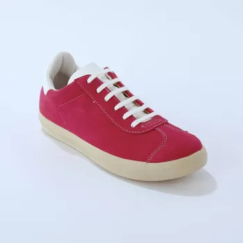 Dámské tenisky Vintage barevné tenisky z kožené usně fuchsie 40