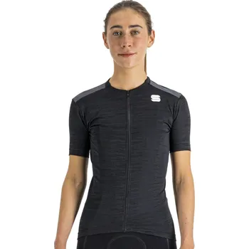 cyklistický dres dámský dres Sportful Supergiara W Jersey Black M