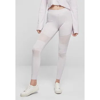 Dámské oblečení Dámské legíny Tech Mesh mesh lilac Urban Classics šedá 2544835