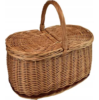 Obraz Piknikový koš proutěný hnědý