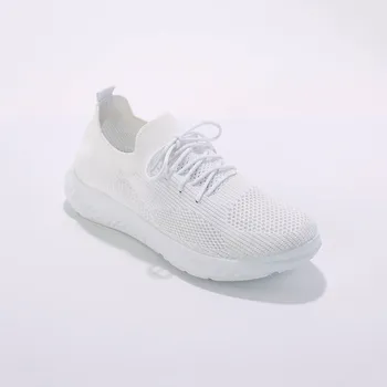 Dámské tenisky Tenisky ze síťoviny, s tkaničkami bílá 41