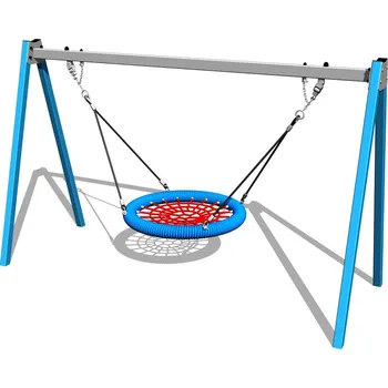 Dětská houpačka Playground System Řetězová houpačka Hnízdo celokovová - B (v.p. 1 m)