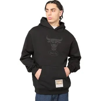 Pánská mikina Mitchell & Ness NBA BASIC LOGO WASHED HOODIE BULLS Velikost oblečení: 2XL