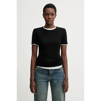 Pánské tričko Tričko s příměsí vlny Miss Sixty 2-pack 6S3SJ35400 černá 99X, vel. XS