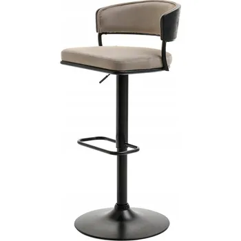 Jídelní židle Barová Židle Mebel-Partner béžové odstíny 83 cm látka