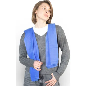Šála Pashmii modrá
