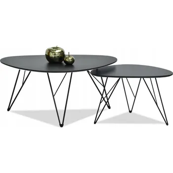 Konferenční stolek Konferenční stolek Mebel-Partner 90 x 60 x 42 cm černý