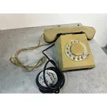 Retro pevný telefon - starý stolní vytáčení TESLA - Stropkov AS20