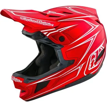Cyklistická přilba Troy Lee Designs Integrální helma Troy Lee Designs D4 COMPOSITE MIPS PINNED RED 2024 - XL (60-62cm)