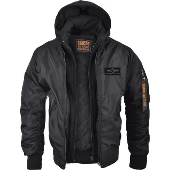 Pánský bomber Bunda Semper Paratus 10005 black Barva: Černá, Velikost: M