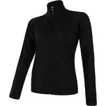 SENSOR MERINO UPPER dámská mikina celozip černá