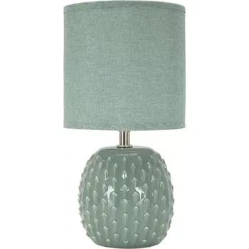 Lampička Stolní lampa Pontus 27 cm tyrkysová