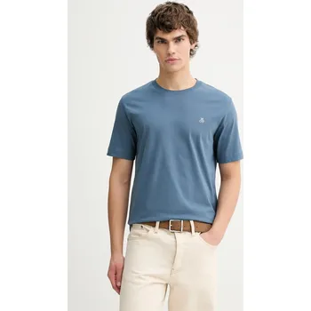 Bavlněné tričko Marc O'Polo 5000012685 modrá 55X, vel. M