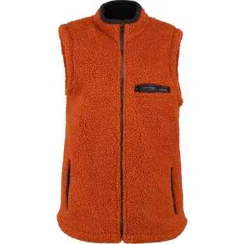 Dámská vesta Vlnka Vlněná sportovní vesta Merino oranžová velikost oblečení L