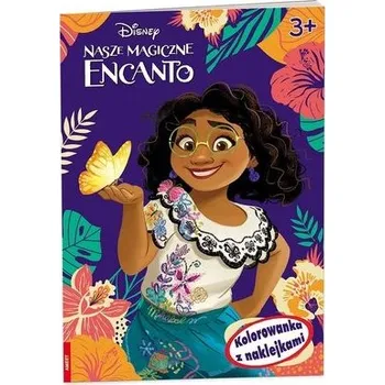 Disney Encanto. Kolorowanka z naklejkami - praca zbiorowa