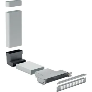 Domácí spotřebič AirForce KT100001 | Soklová Recirkulační Sada vhodná pro vysoké sokly 10/15 cm bez soklové mřížky a fitru.