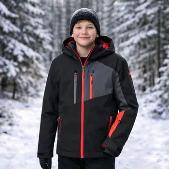 Chlapecká zimní bunda Killtec 159 černá 128