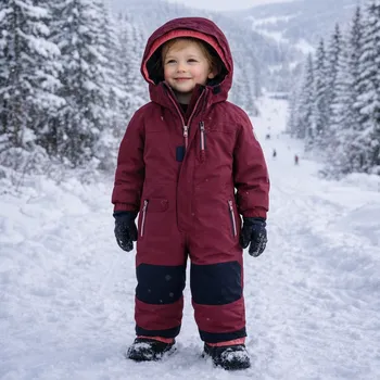 Dětské termoprádlo Dětská lyžařská kombinéza Killtec 4 tmavě růžová 98-104