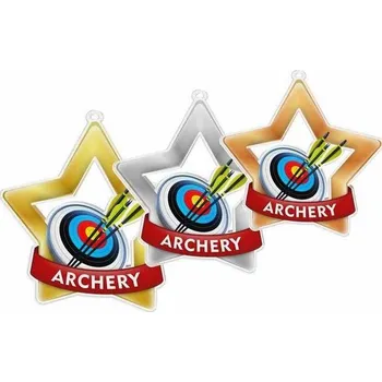 Poháry Bauer Akrylátová medaile MDASTARM13 | Lukostřelba