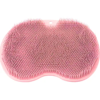 Masážní přístroj Camerazar Silikonová myčka na tělo s masážní podložkou a protiskluzovými přísavkami