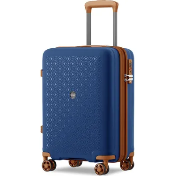 Módní doplněk Cestovní kabinový kufr z polypropylenu Kono 41 L - navy