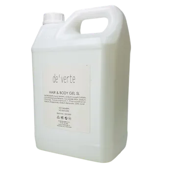 Kanystr Caretrade de' verte vlasový a tělový gel, kanystr 5 l