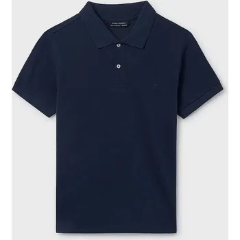 Dětská bavlněná polokošile Mayoral 890.7F.Junior.PPY2 modrá 57X, vel. 160