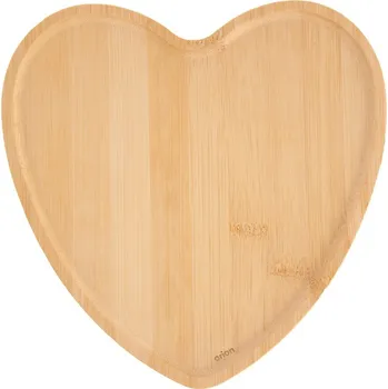 Stolování ORION Bambusový tác SRDCE 22x22cm