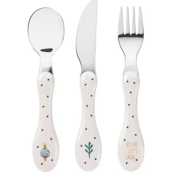 Příbor Dětský příbor Lässig Cutlery Garden Explorer, 3 ks