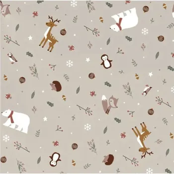 Balící papír Balicí vánoční papír 10 m "Winter Spirits" Det Gamle Apotek