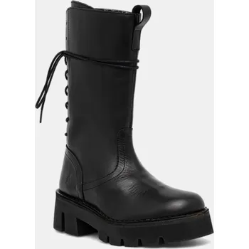 Dámské kozačky Kožené kotníkové boty Fly London BERF160FLY P211160000 černá 99X, EUR 40