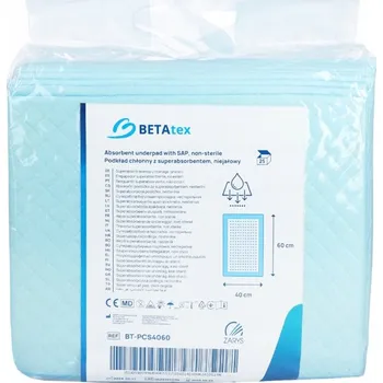 Inkontinenční podložka Zarys BETAtex absorpční podložka, bal. 25 ks Velikost: 40 x 60 cm