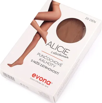 Dámské punčocháče s nižší zátrhovostí Alicie 20 den Varianta: 5 (vel. 182-116) 620 tělová, Balení: 1 ks