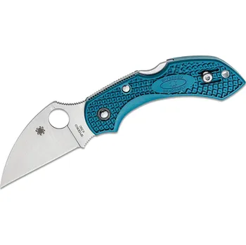 Spyderco C28FP2WK390 Dragonfly 2 Wharncliffe kapesní nůž 5,8 cm, modrá, FRN