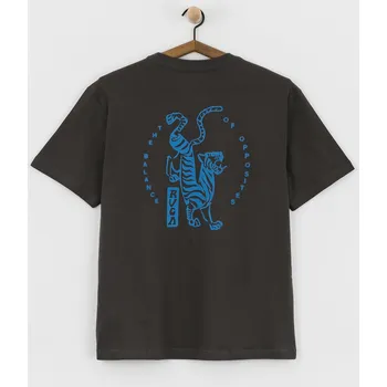 RVCA Balance Tiger (pirate black) XL, černá