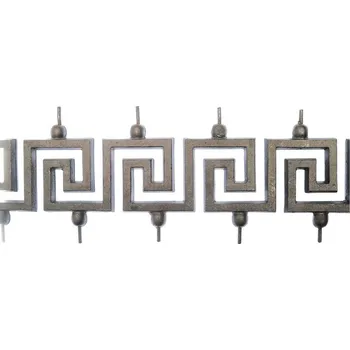 kovářský ornament 5030.1 - ozdobný kovaný prvek "řecký vzor" 980 x 138 mm, profil 14 x 14 mm