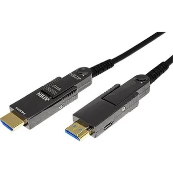 Video kabel Aten HDMI aktivní optický kabel 4K@60Hz, HDMI M - HDMI M, 100m (VE7835A) - 14.01.7374