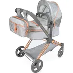 Dětský kočárek DeCuevas pro panenky 3 v 1 s batůžkem CITY X 2024 - 73 cm, skládací