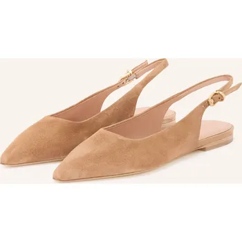 Dámské lodičky Kennel & Schmenger Dámské Slingbaleríny Nika, světle hnědá, 37,5