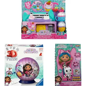 Dětská kuchyňka Gabby's Dollhouse Čajový dýchánek Kočičí svět