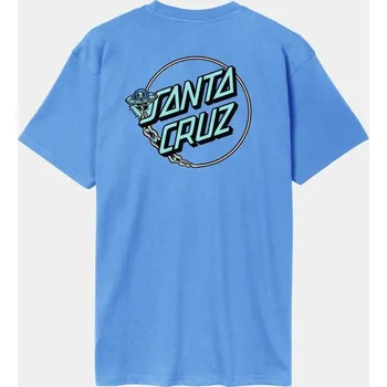 Pánská móda SANTA CRUZ triko - Winkowski UFO Dot T-Shirt Azure Blue (AZURE BLUE) velikost: XXL